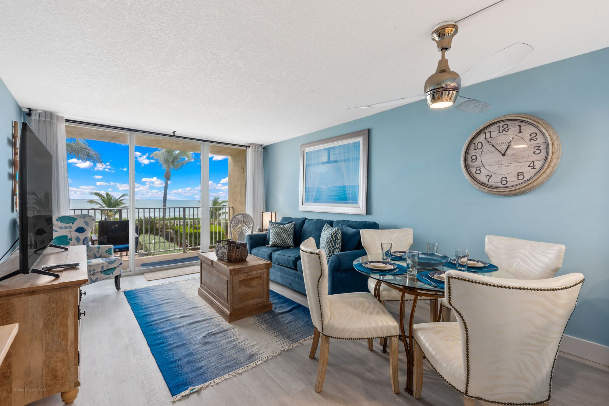 Beach Condo/ High-End Finishes/ Island Beach Resort/No Cleaning Fee/ Condo 208