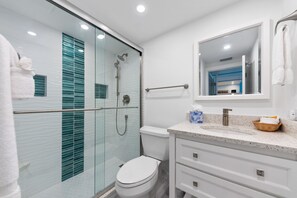 Hair dryer, towels