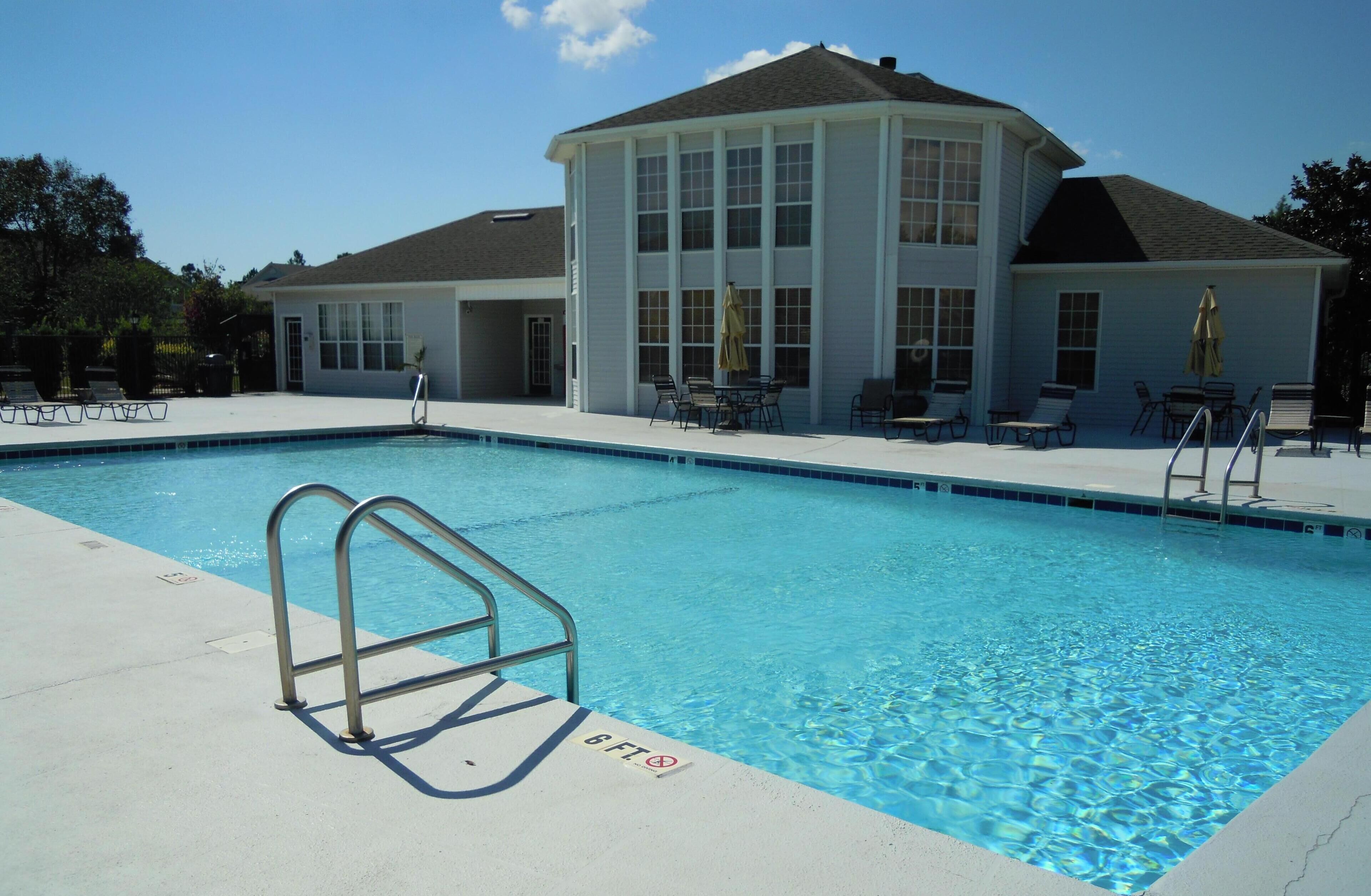 Pool, club house and work out room.  Code/Wrist Bands required for entry.
