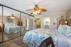 2 bedrooms, iron/ironing board, travel cot, WiFi