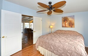 3 bedrooms, iron/ironing board, travel cot, WiFi