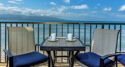 Kanai A Nalu -yksikkö 302 Oceanfront merinäköala! Hiljainen koti kuunnella meren ääniä