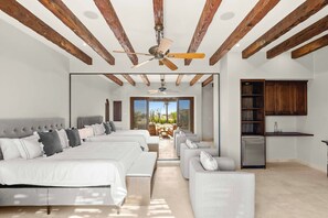 8 bedrooms, iron/ironing board, WiFi, bed sheets