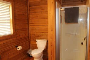 Dusche, Whirlpool, Haartrockner, Handtücher