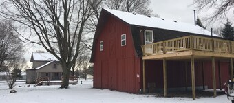 Cozy Bungalow Appartement Niché au coeur de la MÚre Nature.