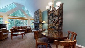 تلفزيون، مدفأة