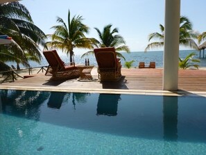 Cool off in your pool & relax on the deck.