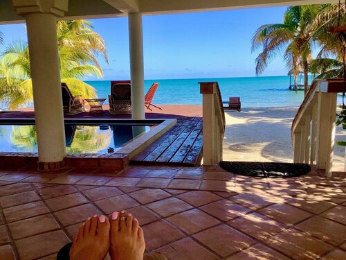 Beach Front, Private Home With Pool, Beach, Oceanfront