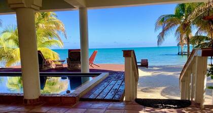 Beach Front, Private Home With Pool, Beach, Oceanfront