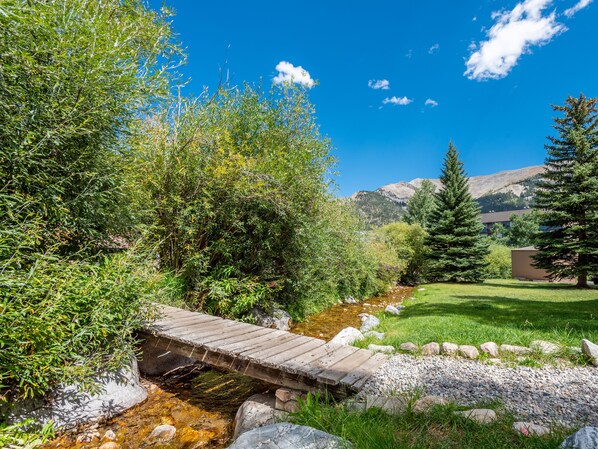 Property grounds - Cozy Ski-in/Walk-out condo, free wifi & parking, great value (Copper Mountain)