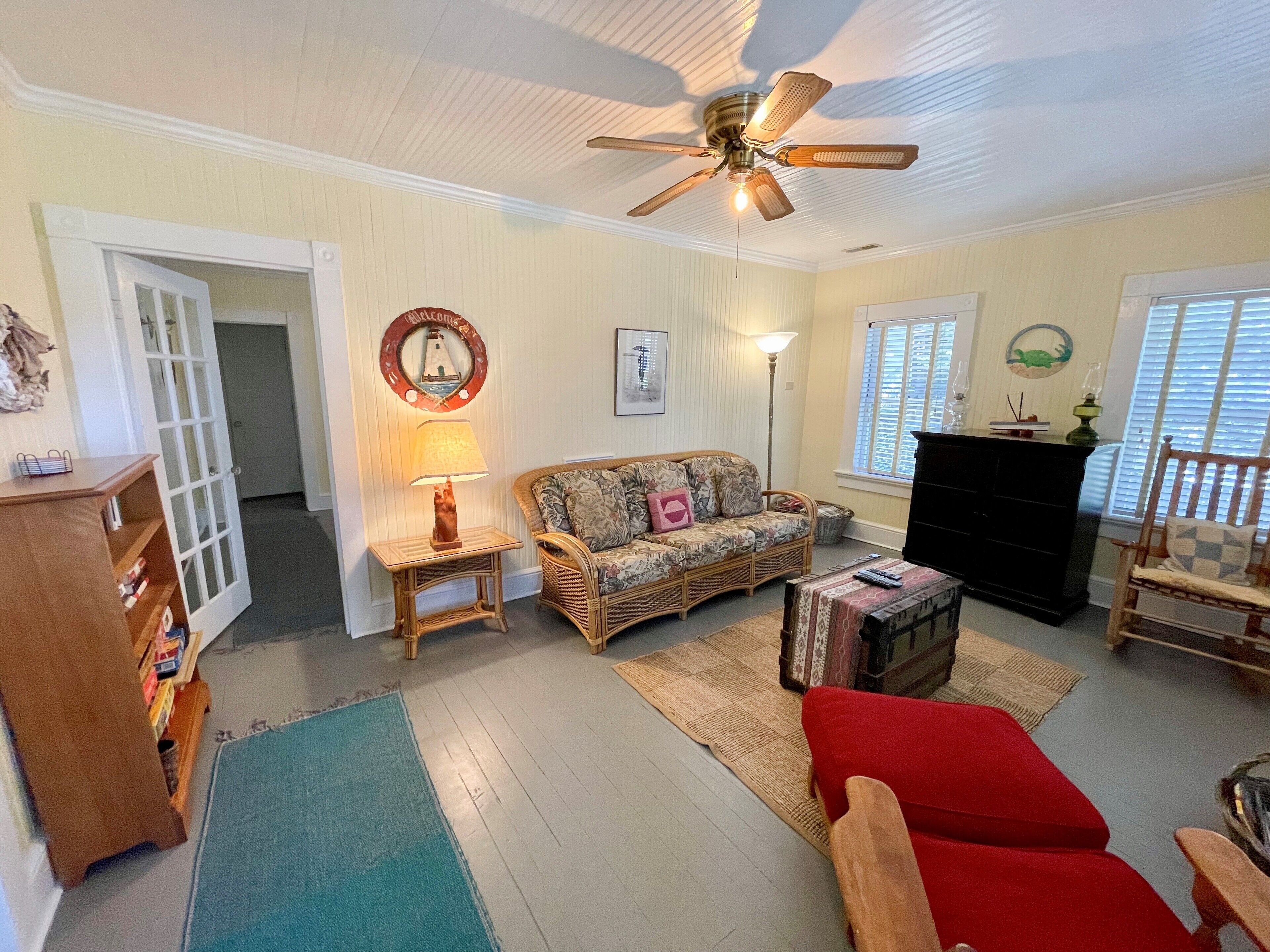 Mattie Midgette Cottage:  A taste of old Ocracoke, modern conveniences