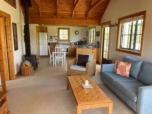 TV, fireplace, DVD player