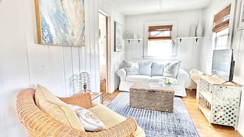 Una Smart TV, libros