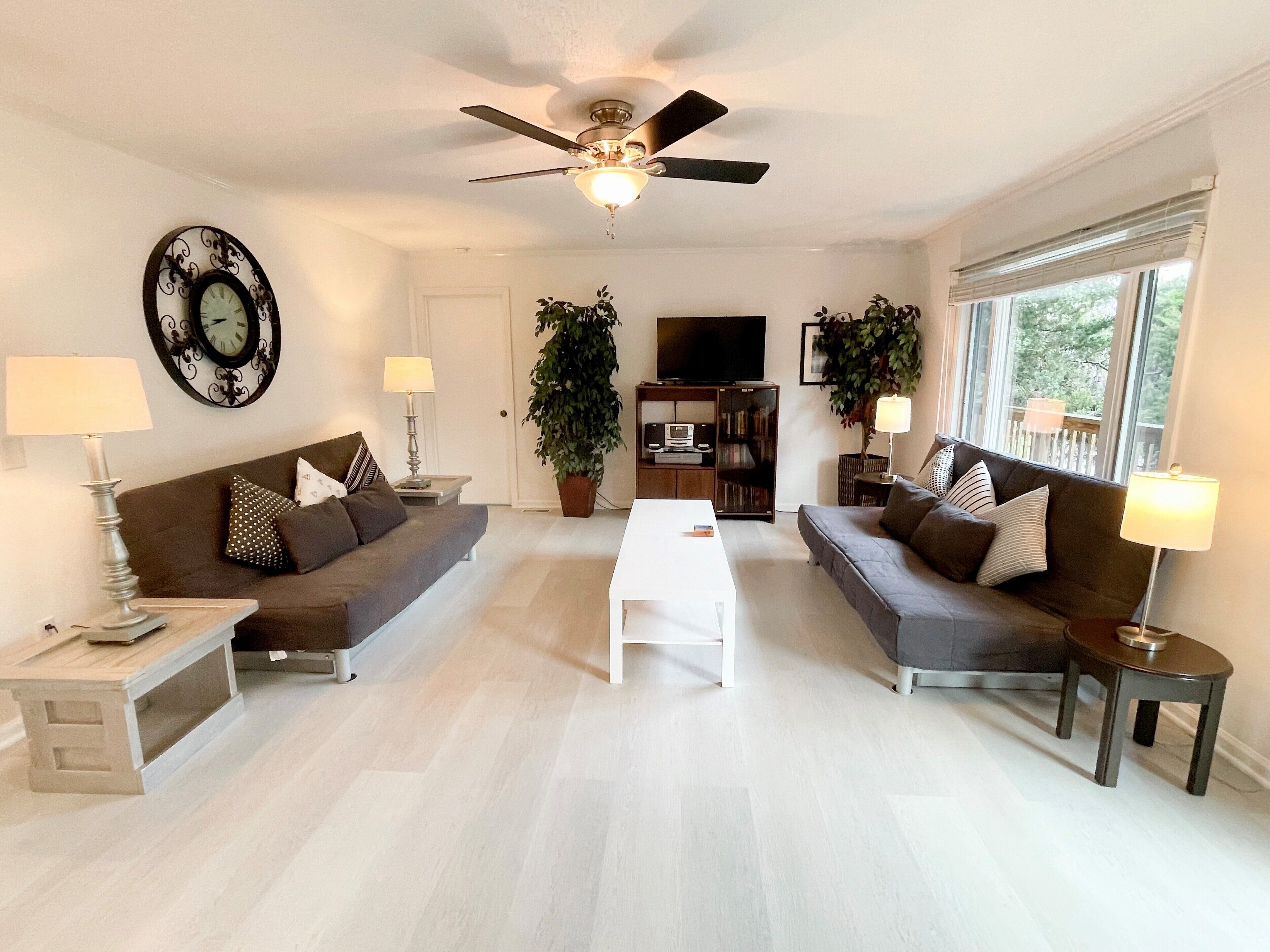 Jonathan Livingston Seagull:  Dog friendly single story home.