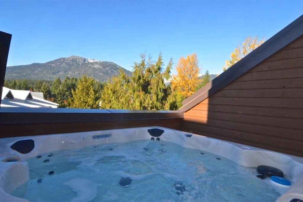 Baignoire à remous extérieure