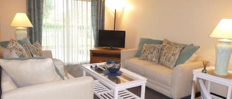 TV, ping pong, books