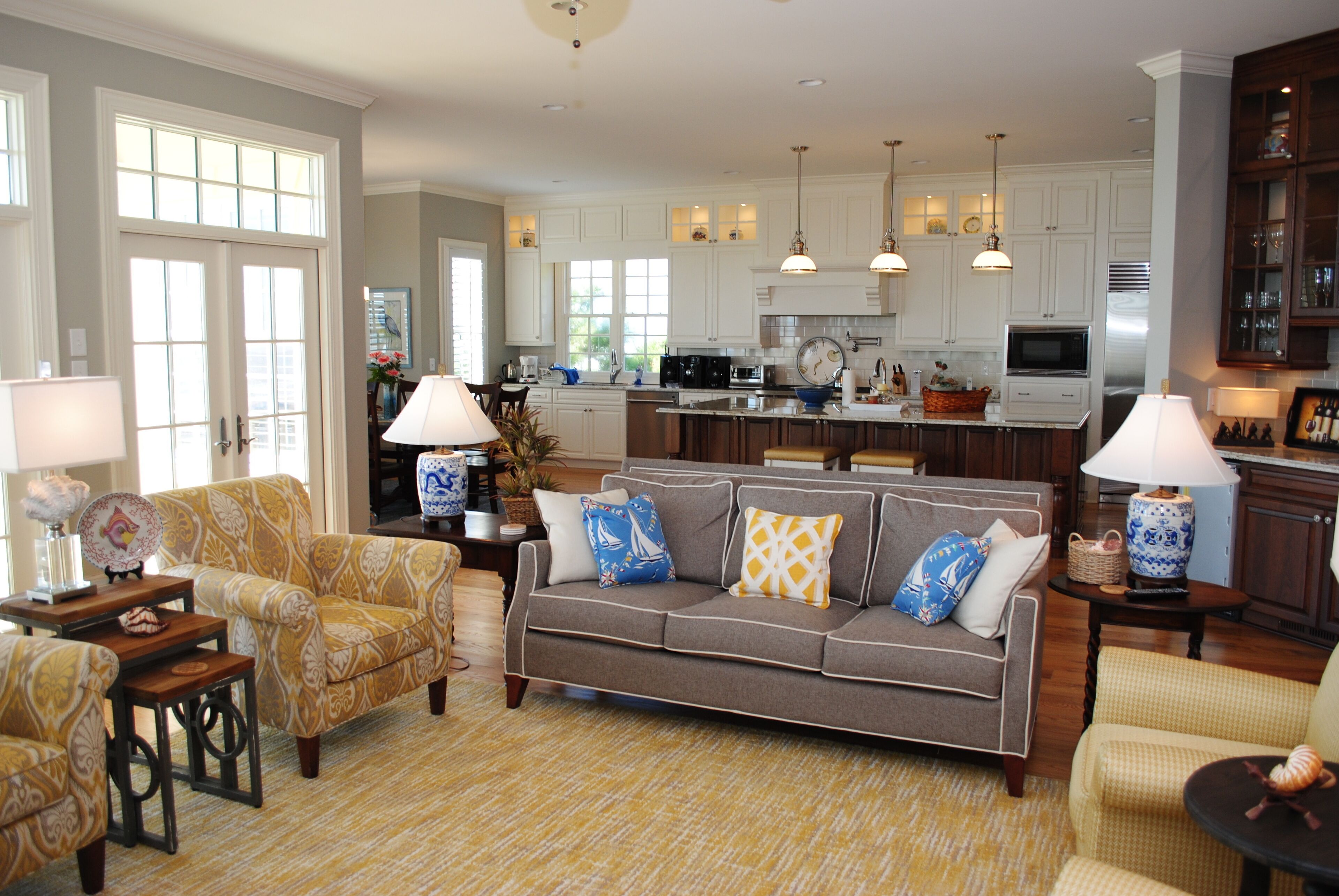 Oceanfront Home with pool access located in Charlestowne Grant community in Litchfield By the Sea.