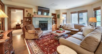 Ski-in/out 2BR, 2BA Beaver Creek condo with mountain views.