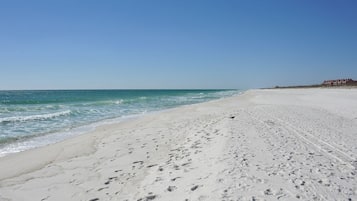 On the beach