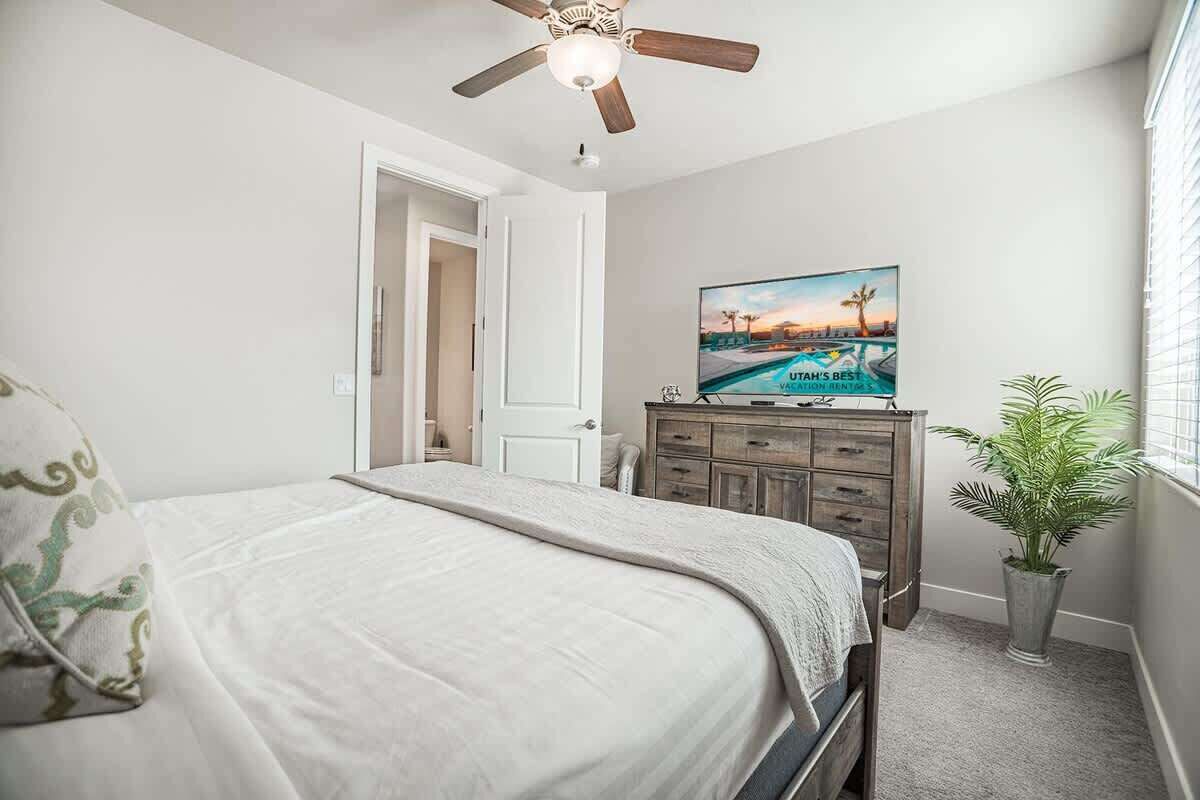 4 dormitorios, escritorio, tabla de planchar con plancha y wifi gratis