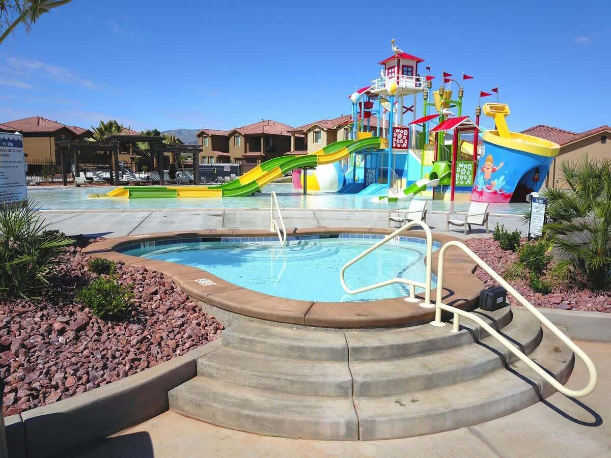 Una piscina climatizada