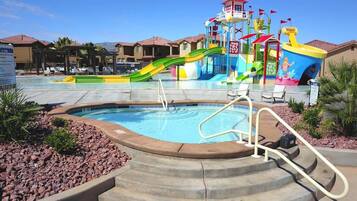 Una piscina climatizada