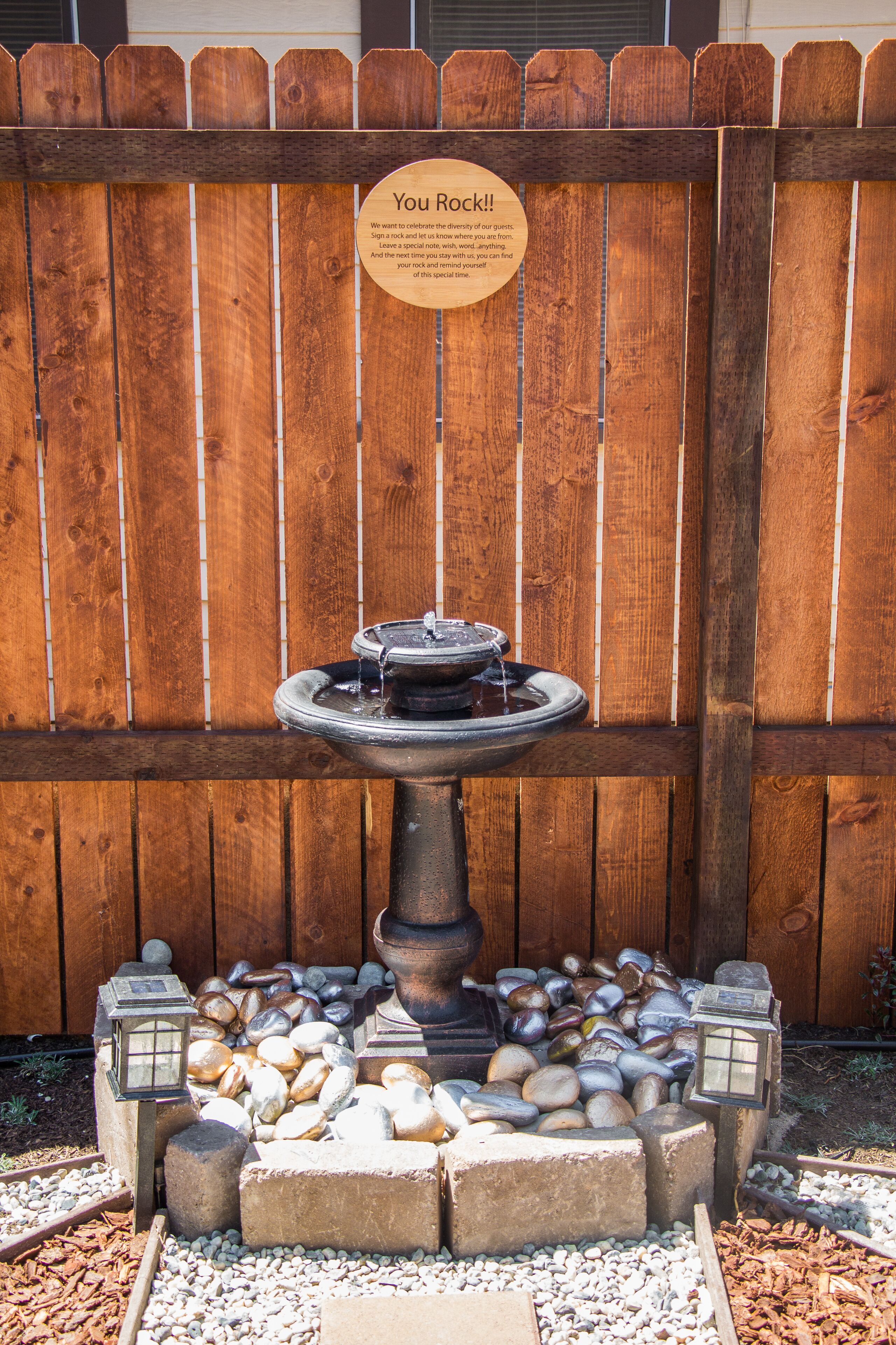 Overnattingsstedets uteområder