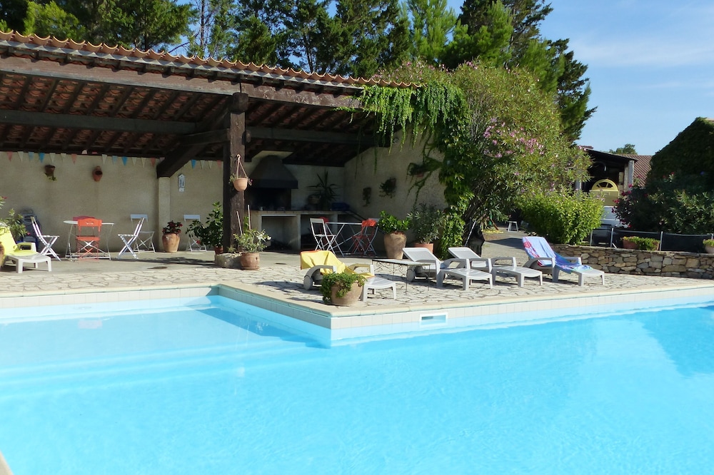 Air-conditioned house "Gîte de France 4 épis" - Pool on Wine Estate