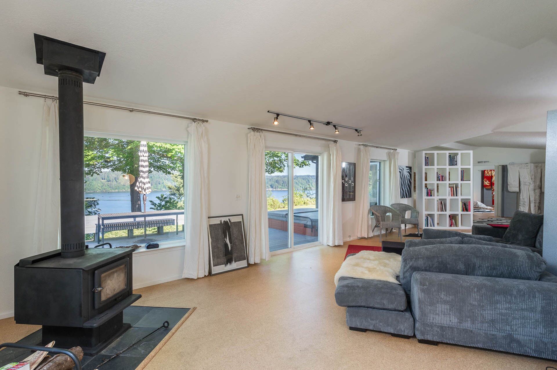 Vashon's Westside inspiring sunset views