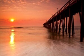 Una spiaggia nelle vicinanze