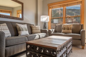 Televisión, chimenea