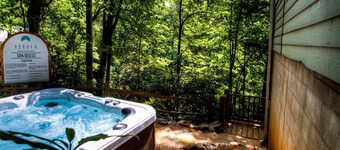 MonTreat Yourself! Ylellinen vuori paeta, kylpytynnyri-peli Rm-rentouttava, Asheville