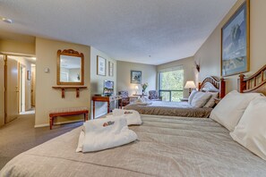 2 bedrooms, desk, iron/ironing board, free WiFi