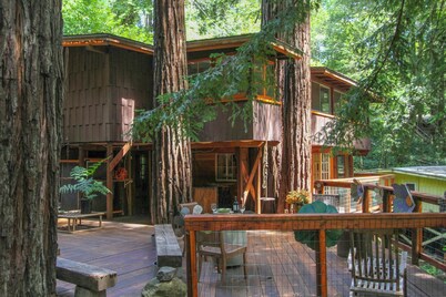 Relaxing Getaway in a Treehouse