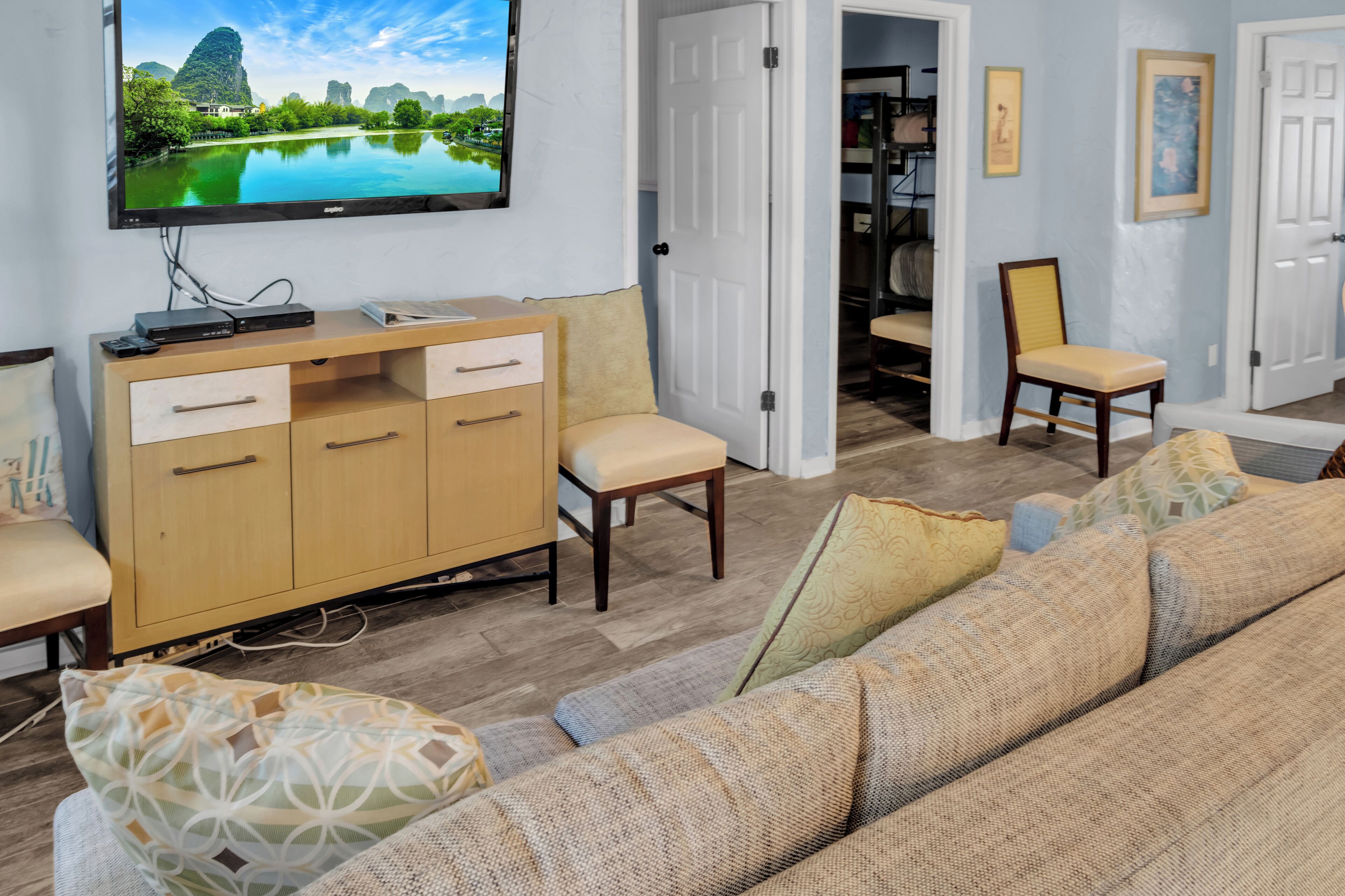 Smart TV, reproductor de DVD y estéreo 