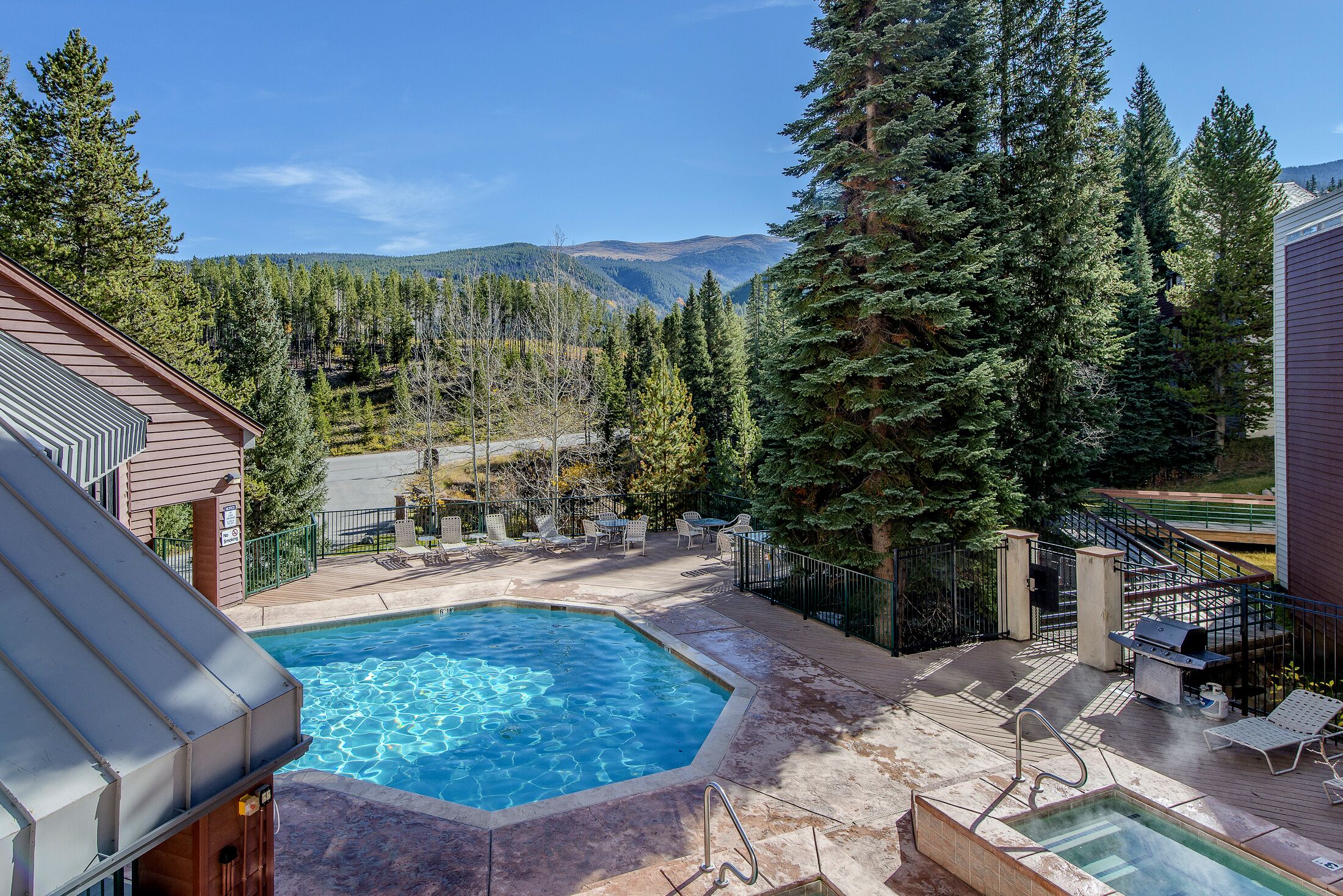 Indoor pool, a heated pool