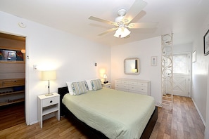 2 bedrooms, iron/ironing board, travel crib, WiFi