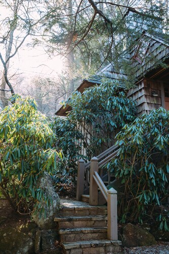 Adirondack Mökki: Designer Artists Studio, kävelymatka kaupunkiin, lemmikkiystävällinen