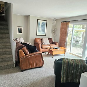 Téléviseur, lecteur de DVD, livres, sélection de films