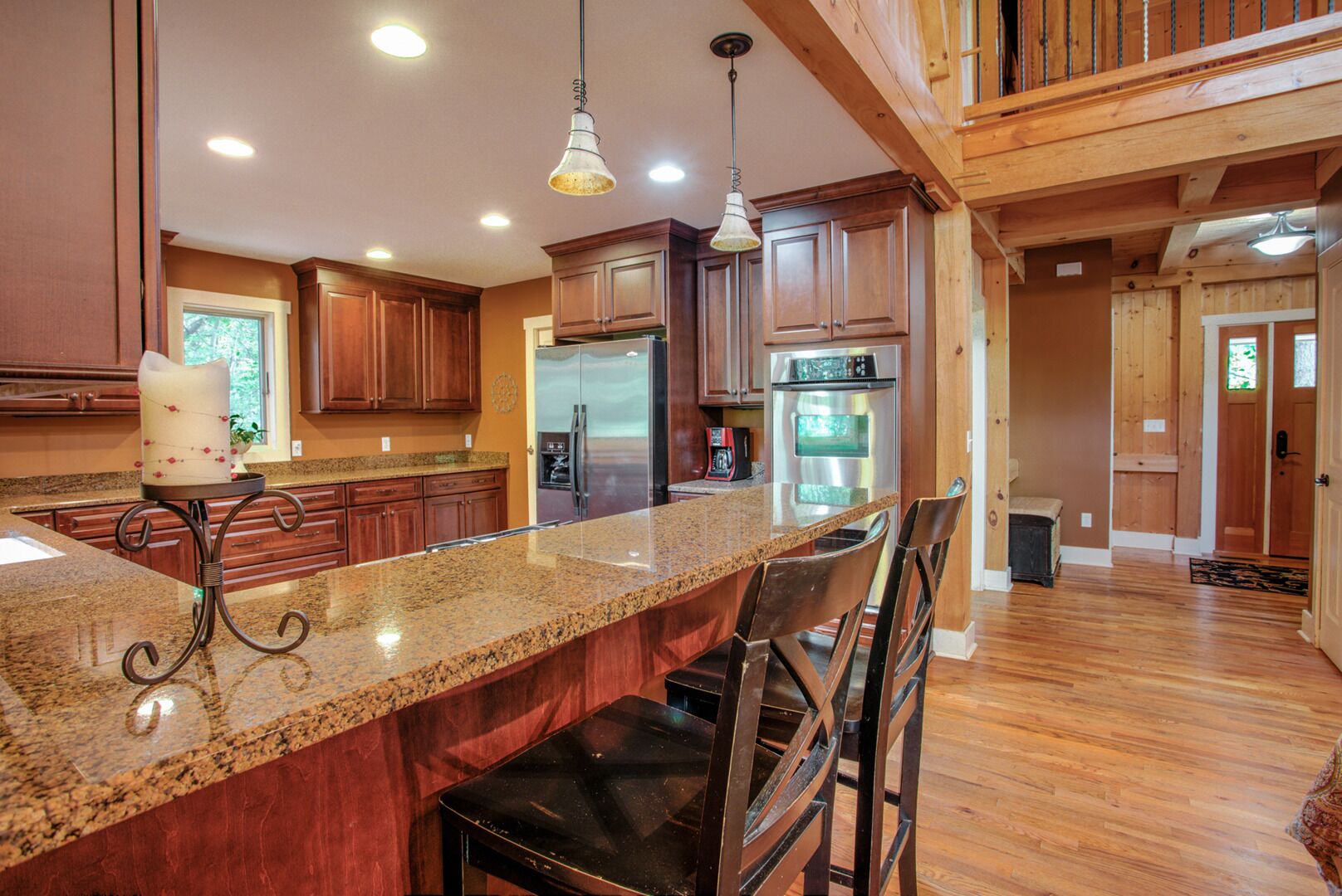Winters Haven - a Luxurious Asheville Mountain Timber Frame Cabin W/Hot Tub & more!