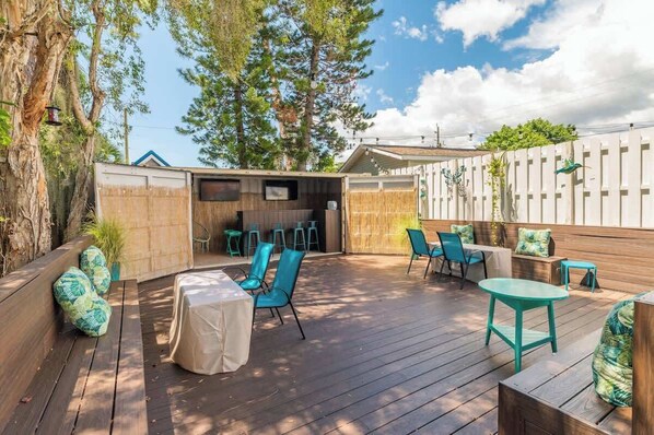 Restauration en plein air