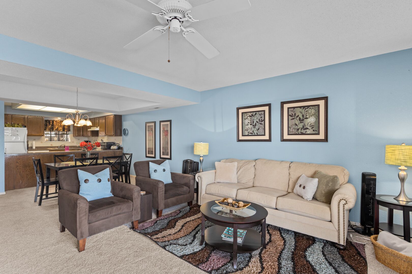 Falls 152-1B, two bedroom condo with panoramic main channel view!