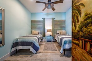 3 bedrooms, iron/ironing board, free WiFi, bed sheets