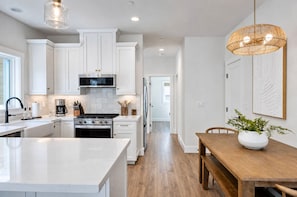 Fridge, microwave, oven, stovetop - 304S - Stunning New Home on the flats (Avalon)