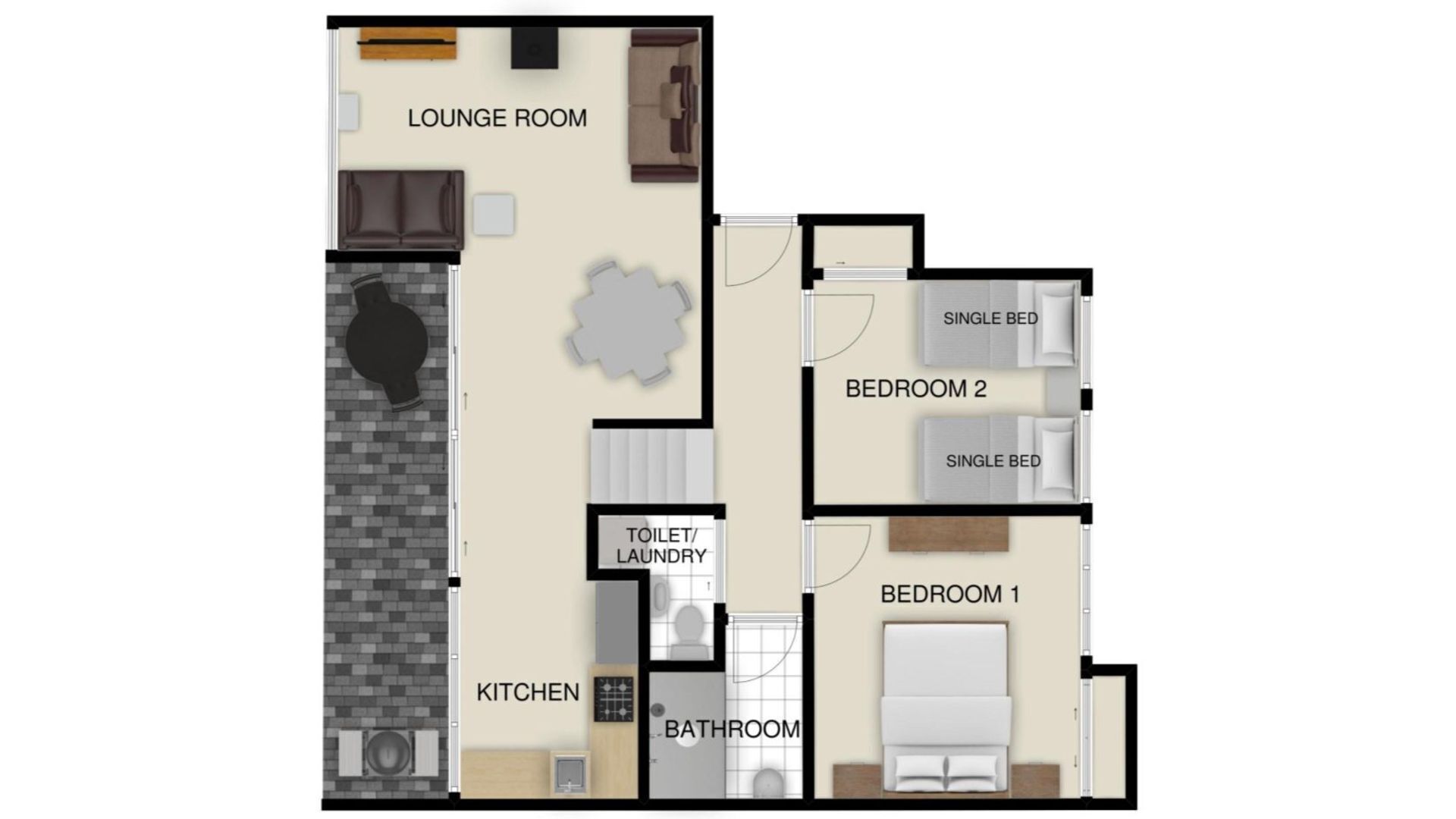 Dauphine - 1/23 Townsend Street — image 3