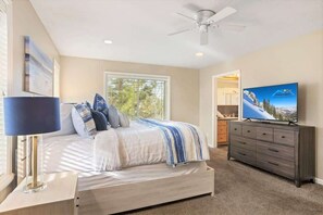 3 soveværelser, skrivebord, strygejern/strygebræt, gratis Wi-Fi