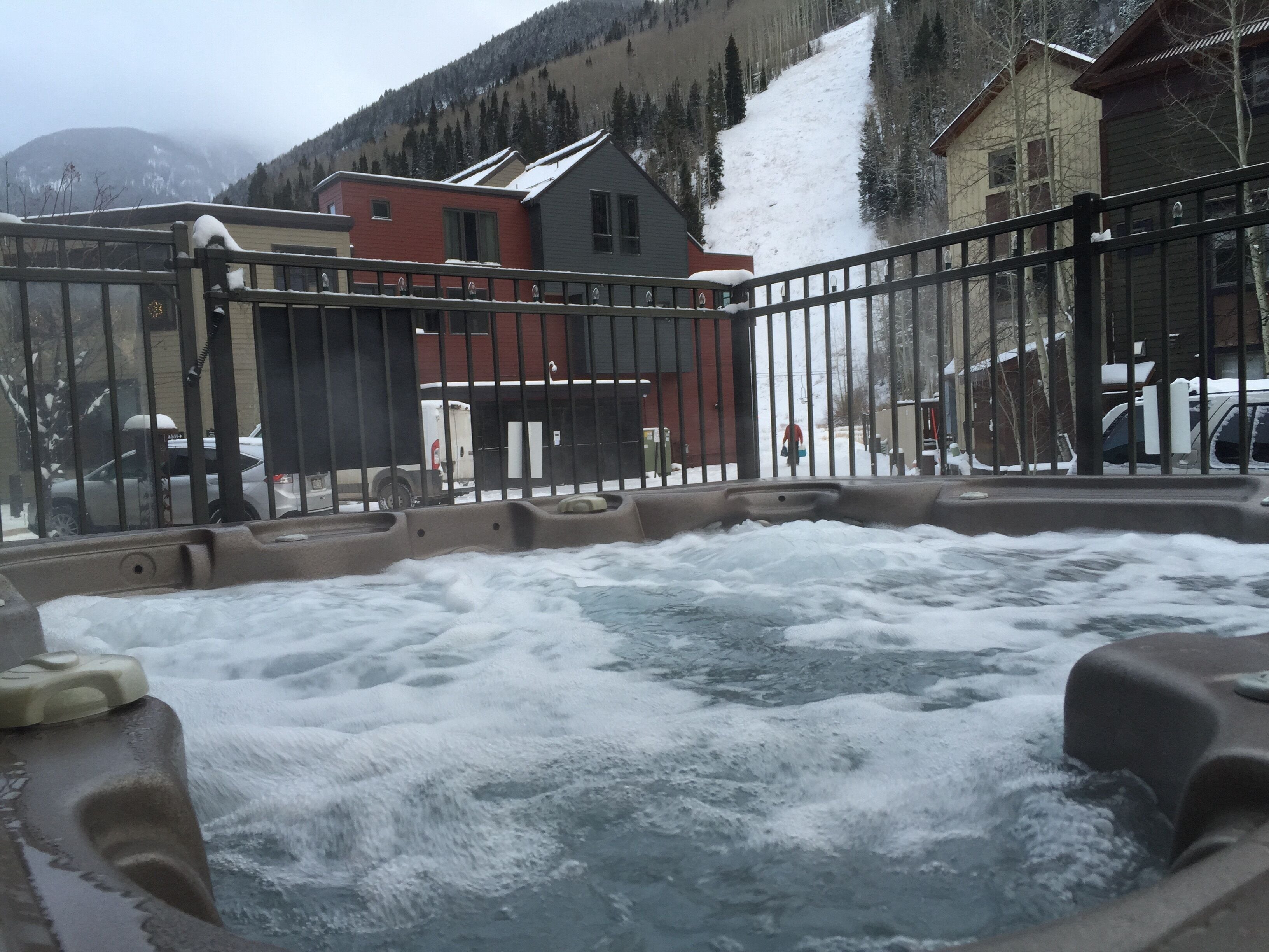 Bain à remous extérieur