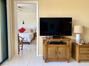 1 slaapkamer, een strijkplank/strijkijzer, gratis wifi, beddengoed