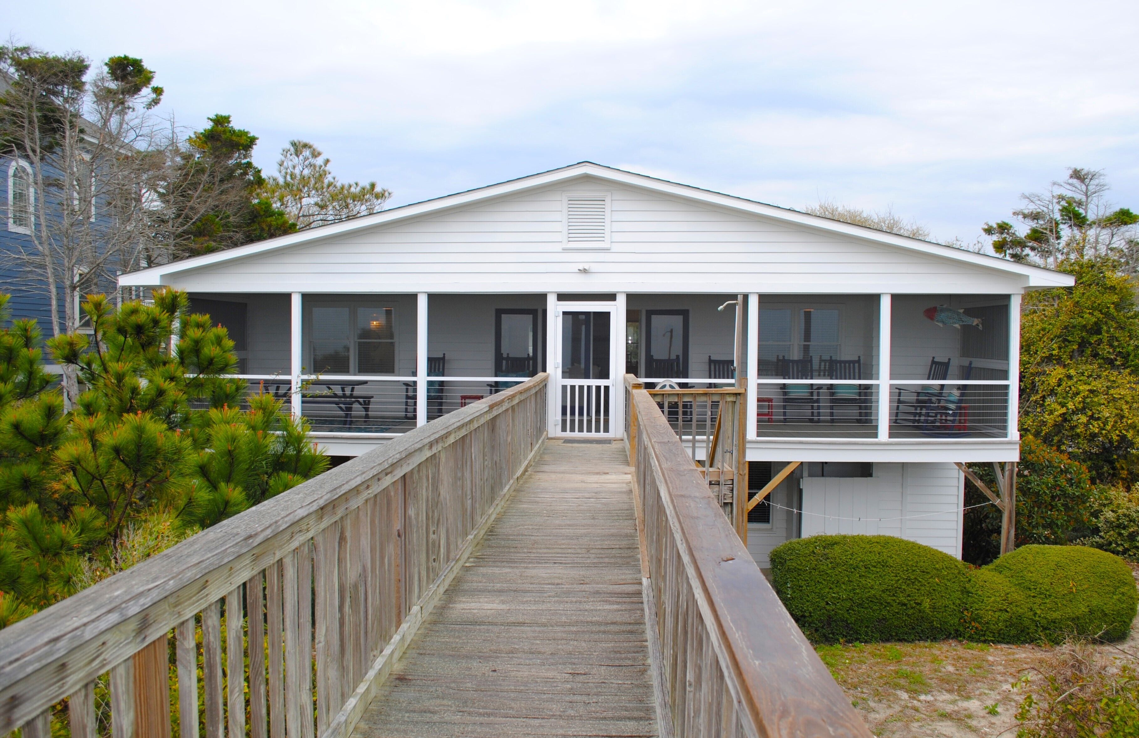 Oceanfront beach home located at North Litchfield Beach in Pawleys Island.