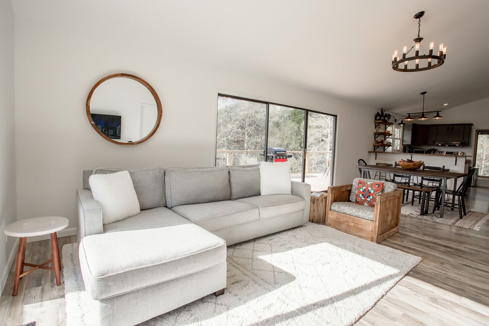 Smoky Mountain Moondance; Contemporary gem, just outside Downtown Bryson City; Nantahala River